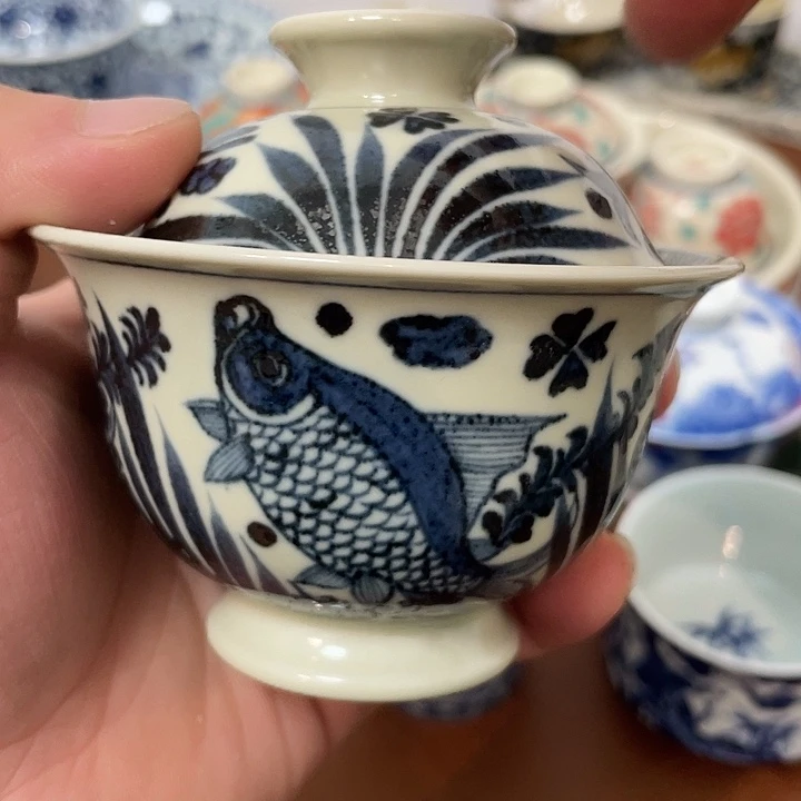 摆件景德镇陶瓷老陶