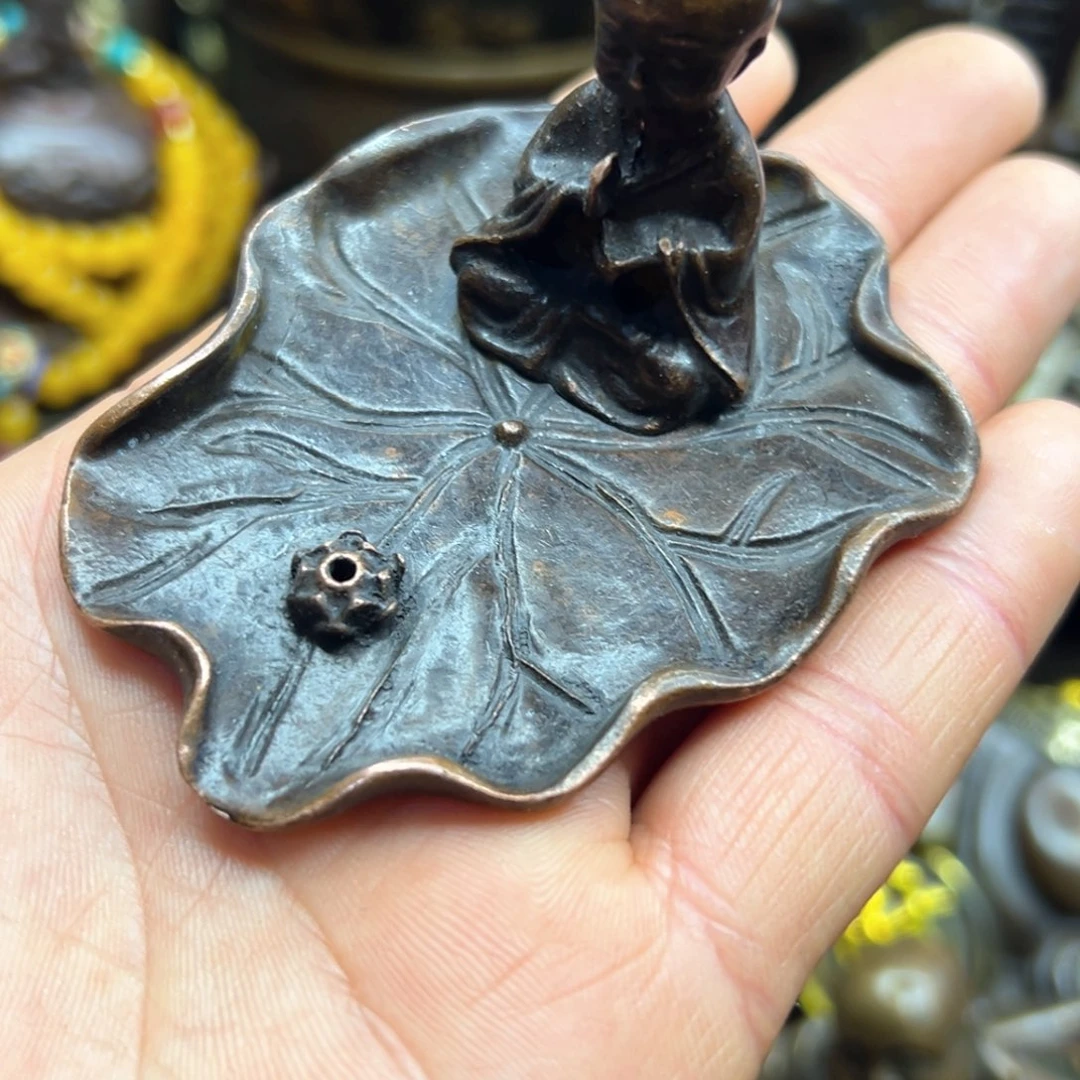 铜摆件欢迎欢迎你