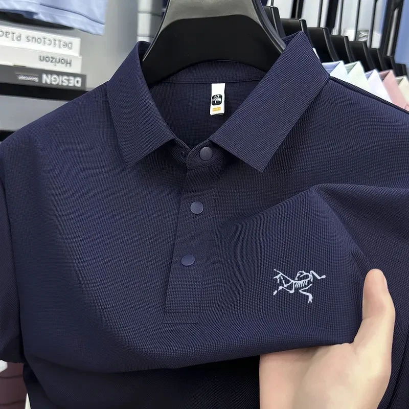 【奥莱撤柜清仓】专柜新款短袖T恤刺绣鸟男polo衫夏季新款商务半袖