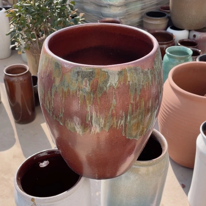 紫砂花盆0224瑕——80瑕