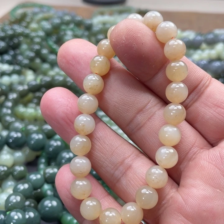 和田玉手链未镶嵌