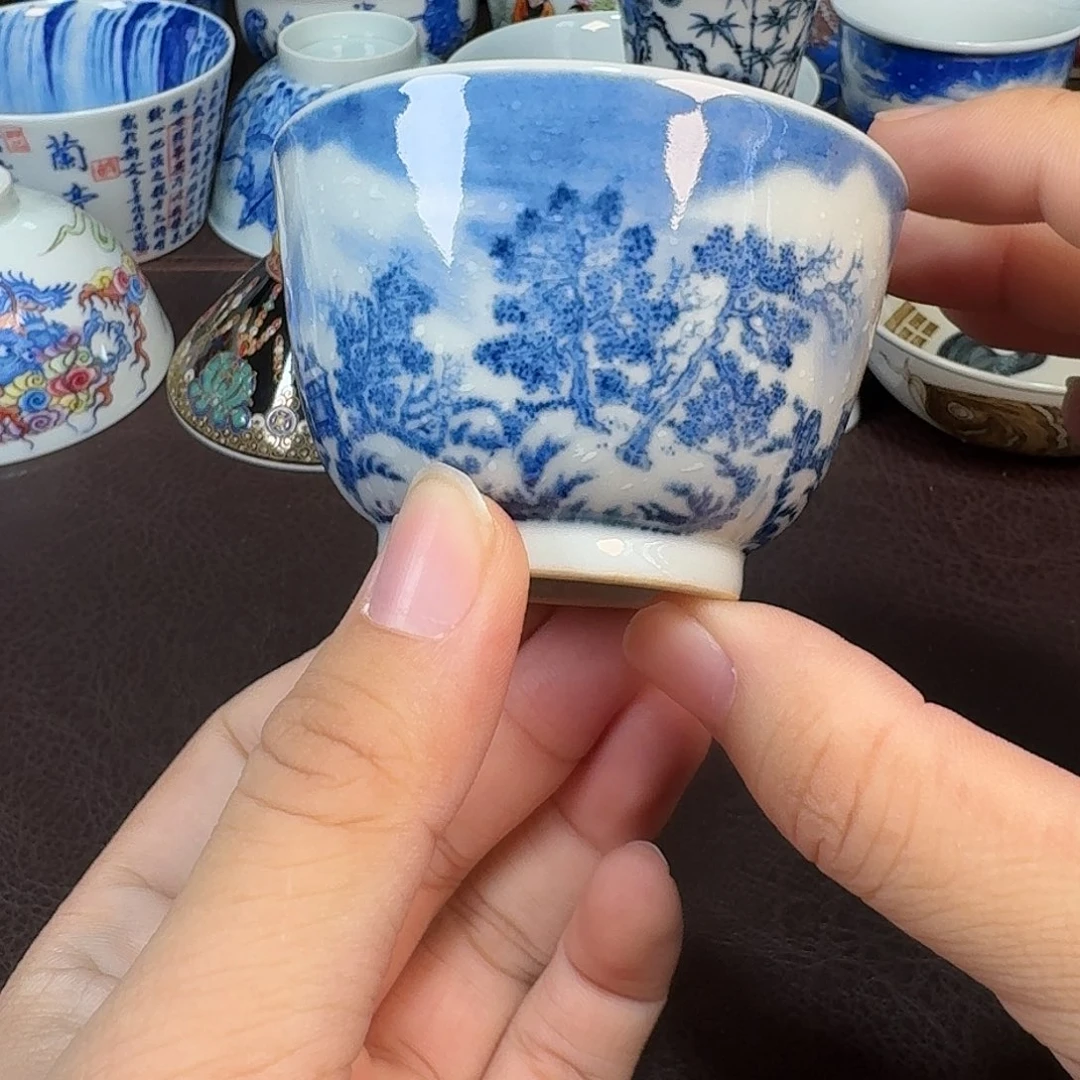 斯***涵现代景德镇陶瓷杯