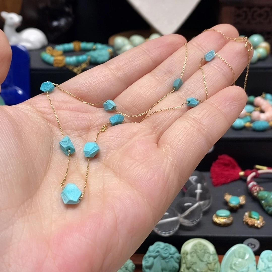 绿松石未镶嵌配饰