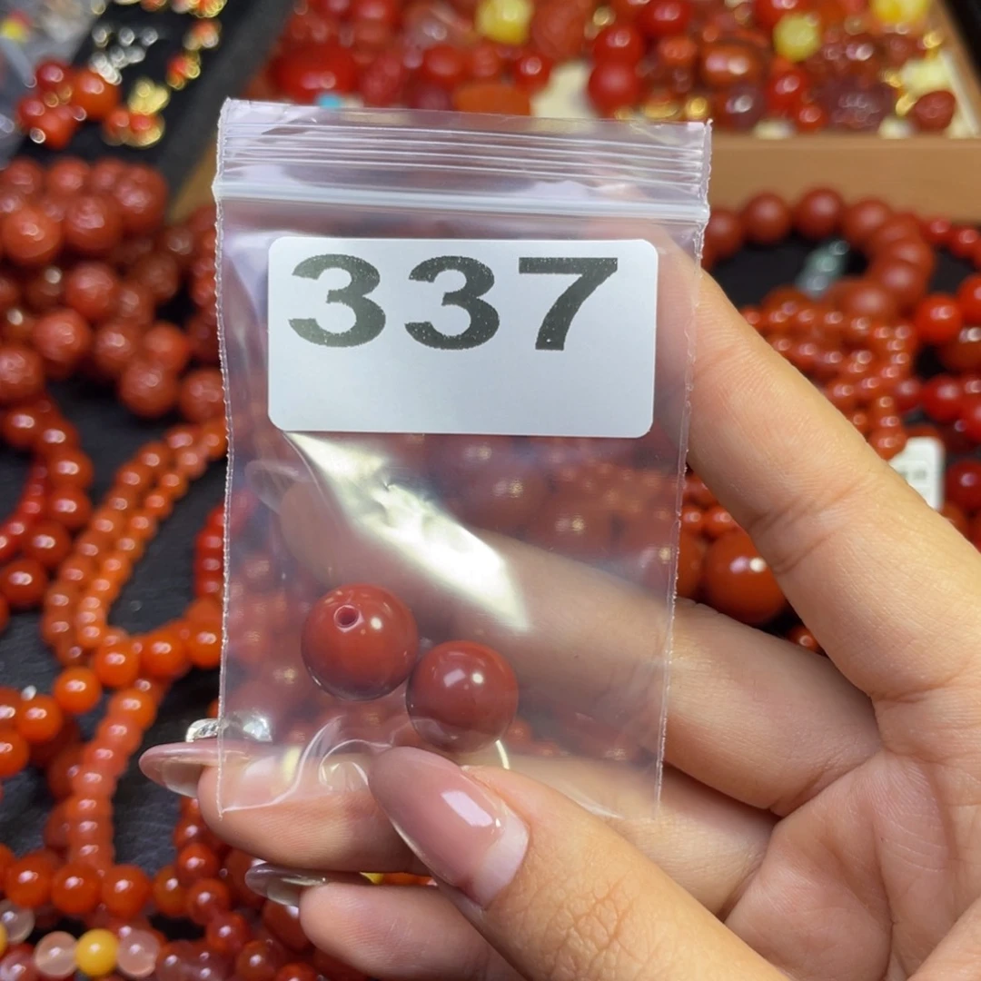 南红玛瑙手链未镶嵌一*奶