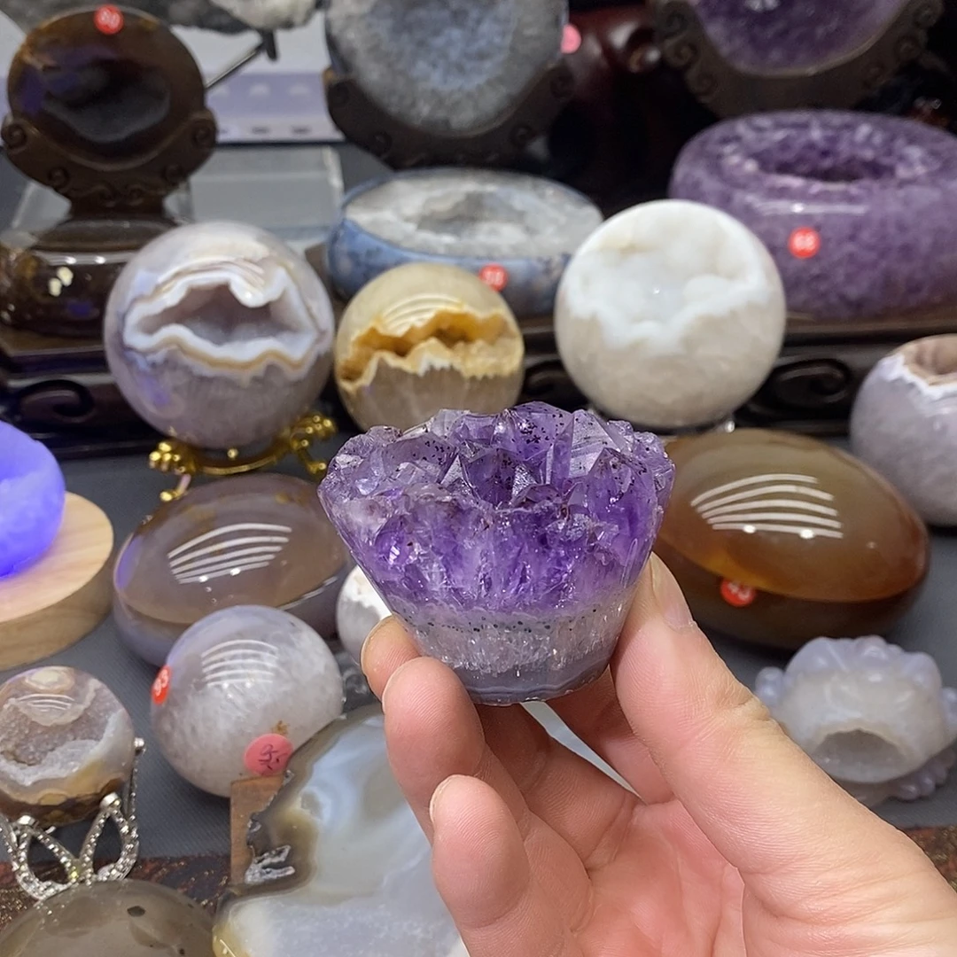 摆件未镶嵌紫晶紫晶