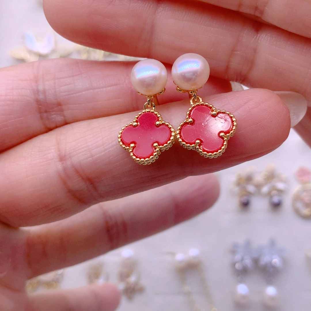 耳饰淡水珍珠合金