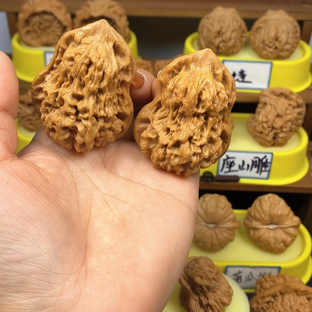 核桃葫芦 文玩/木作/... 文玩把件