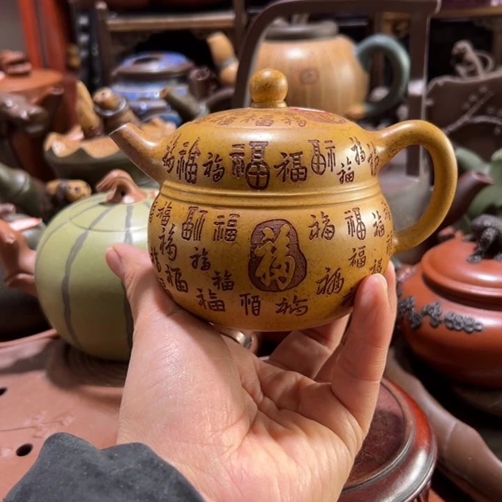 紫砂茶壶紫砂壶收藏起来吧