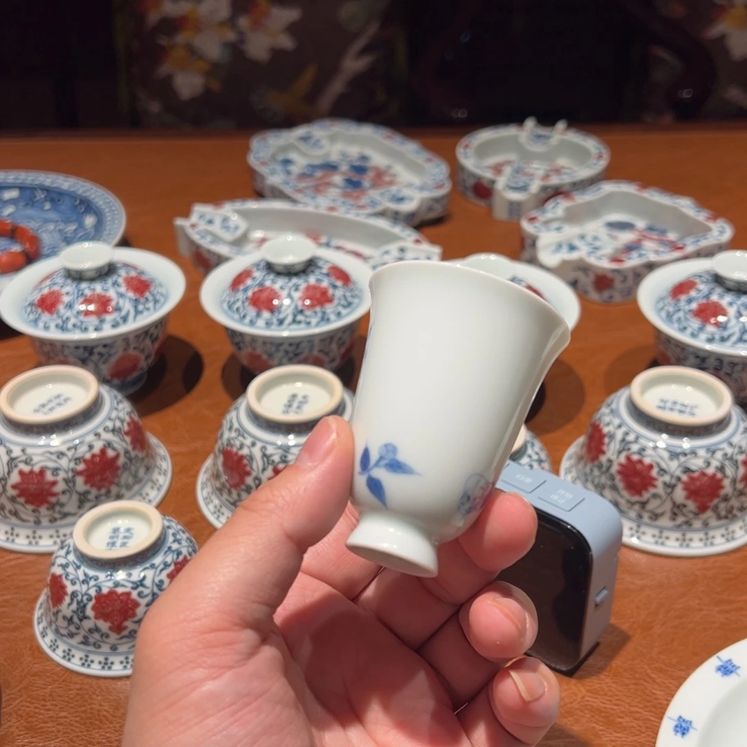K***L青花清供闻香杯啊