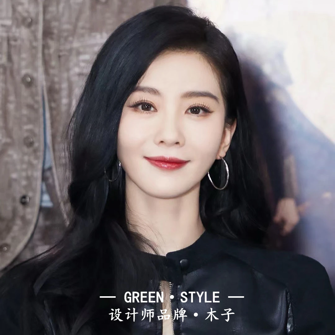 铜合金耳饰 【诗诗同款素圈】一念关山金属风气质时尚平替好物-5089