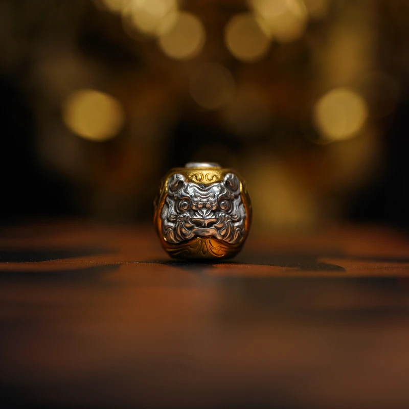 足银银制品 【启承严选】麓SINCE 新品虎将配饰 LU011