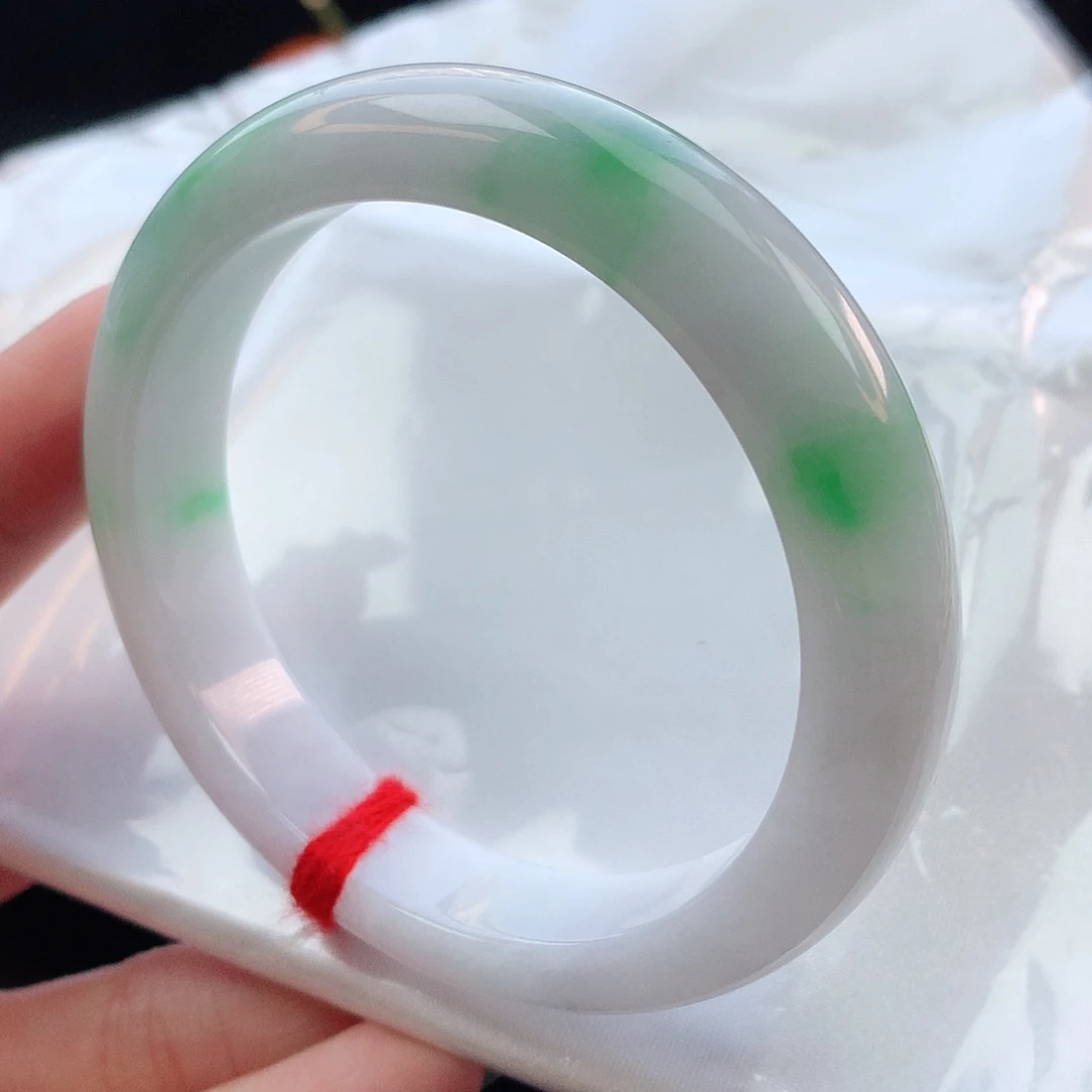 翡翠手镯未镶嵌57圈口882318