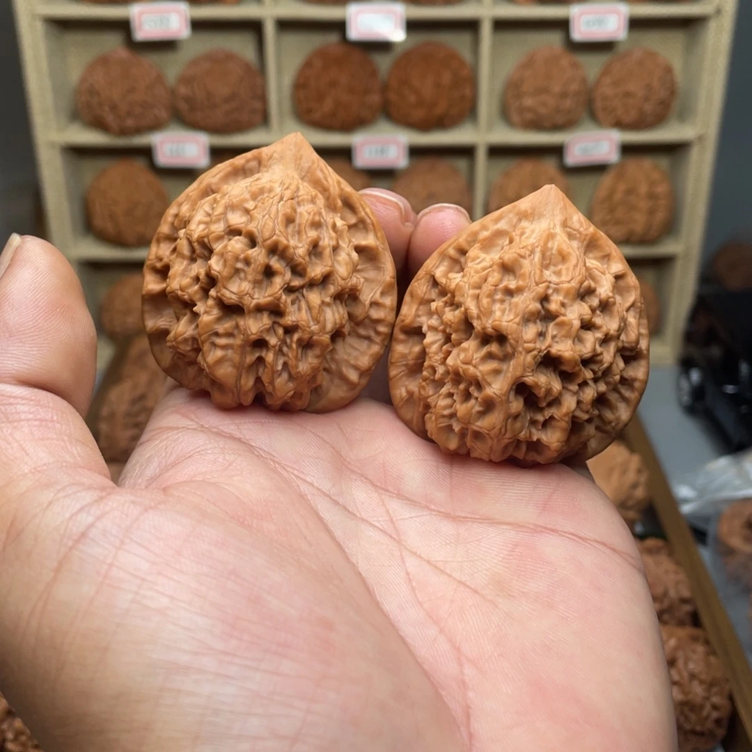 文玩核桃把件官帽47