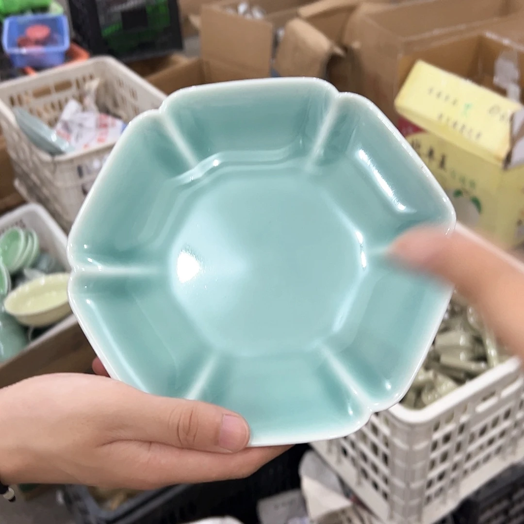龙泉云间青瓷小米茶器