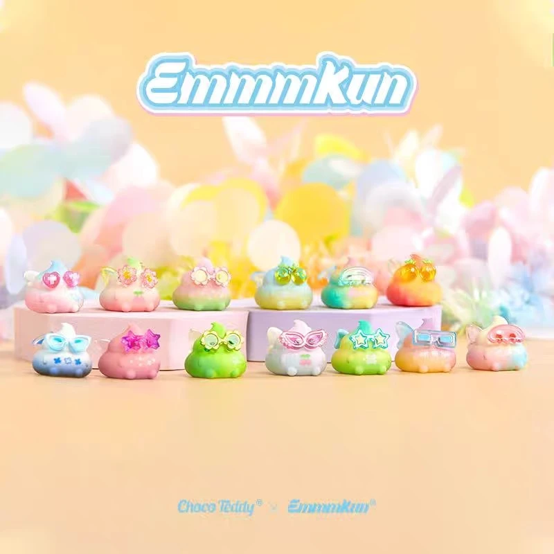 贝贝【拆盒】Emmm君眼碌碌四代4代粑粑萌粒 系列潮玩盲盒代拆