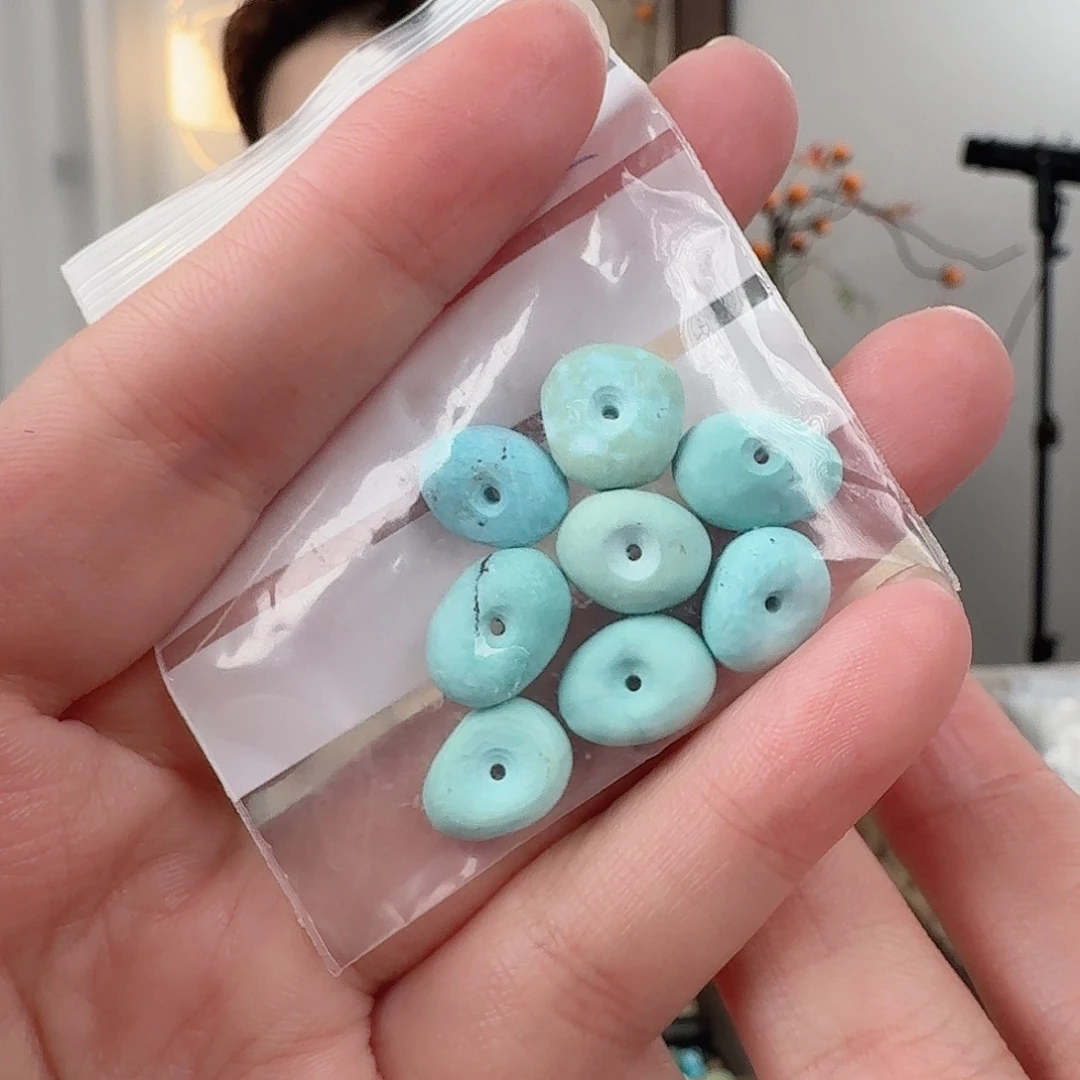 绿松石未镶嵌珠宝半成品