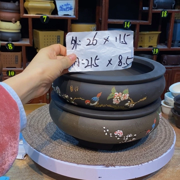 紫砂花盆紫砂艺术