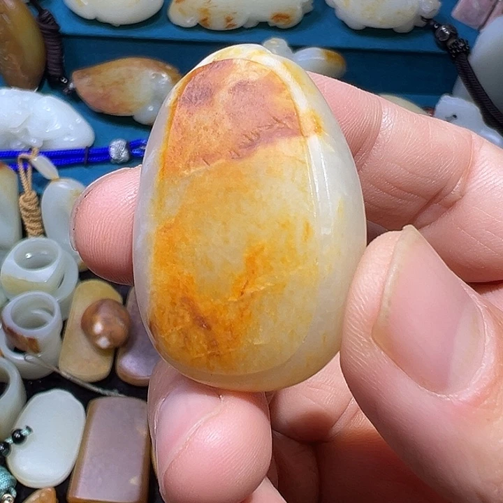 和田玉未镶嵌吊坠(不含链)