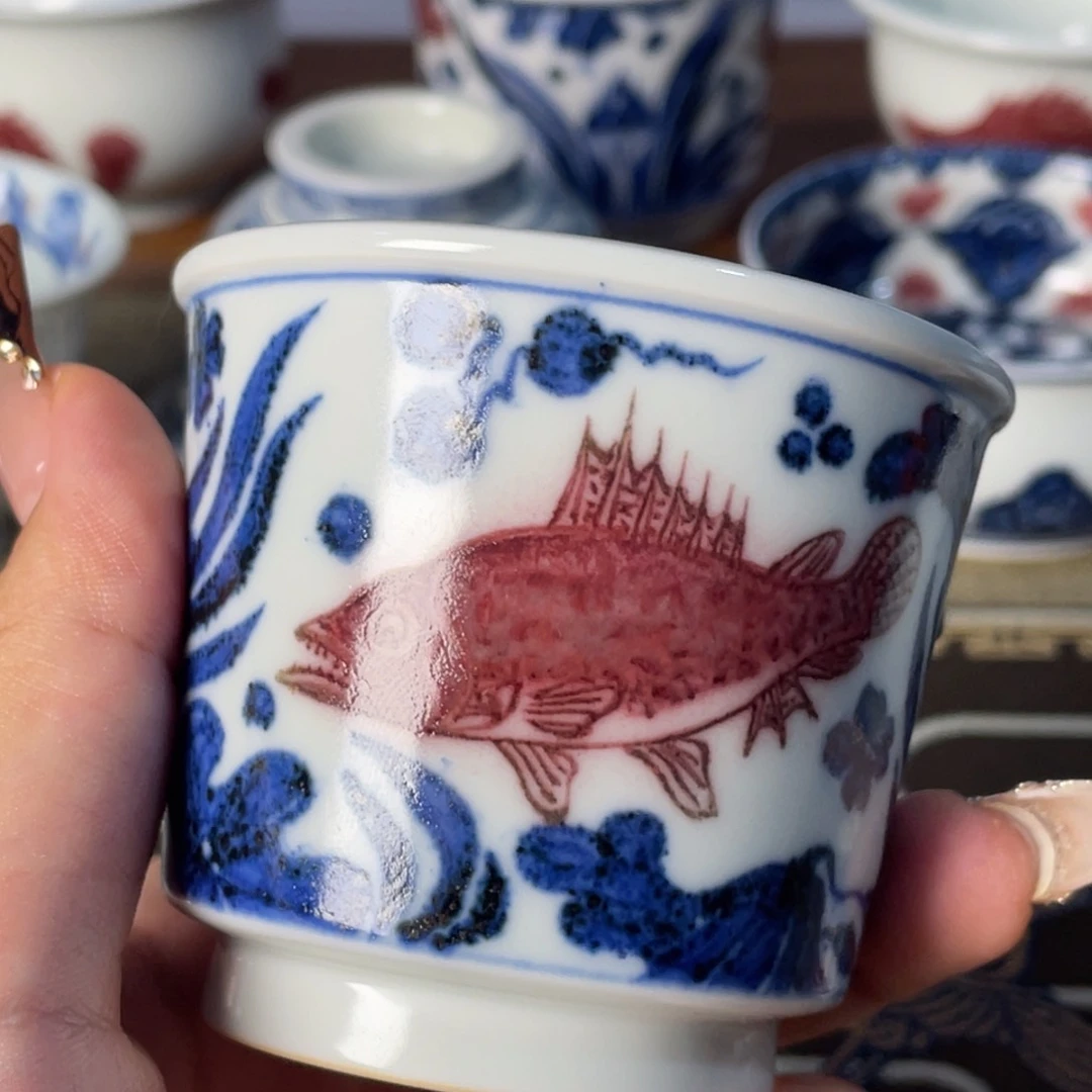 反****牛景德镇手工陶瓷茶器茶具