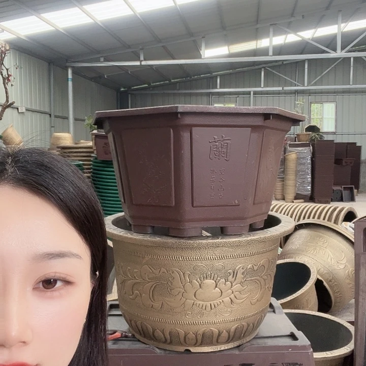 向**生补差价八角80花盆3个