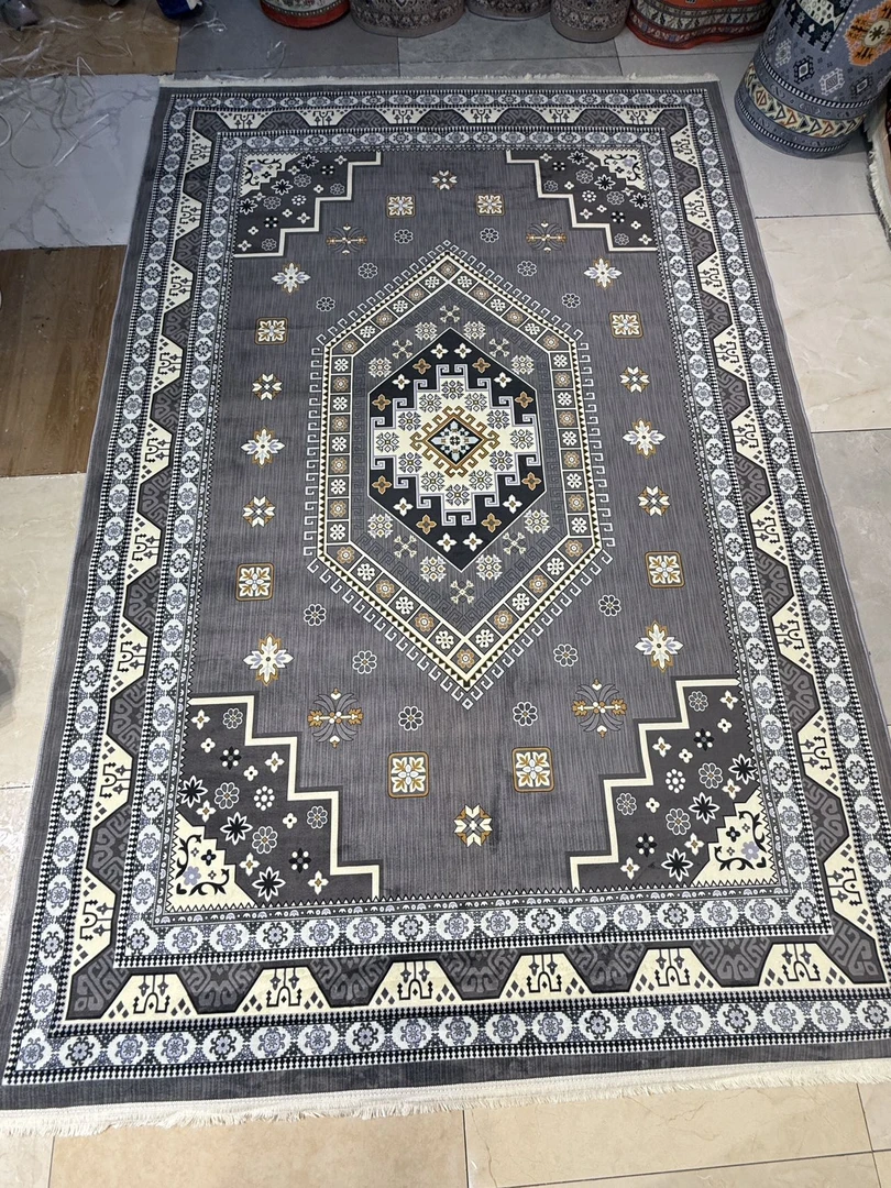 仿天鹅绒2×2.95 美式欧美卧室轻奢家用欧式床边毯