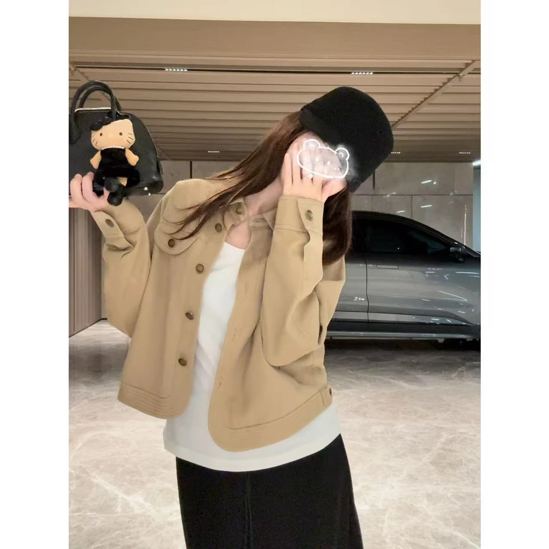 【痘痘私服】|【柏林初秋】老钱质感天丝棉夹克外套