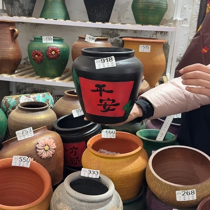 彩绘平安918高度20口径15