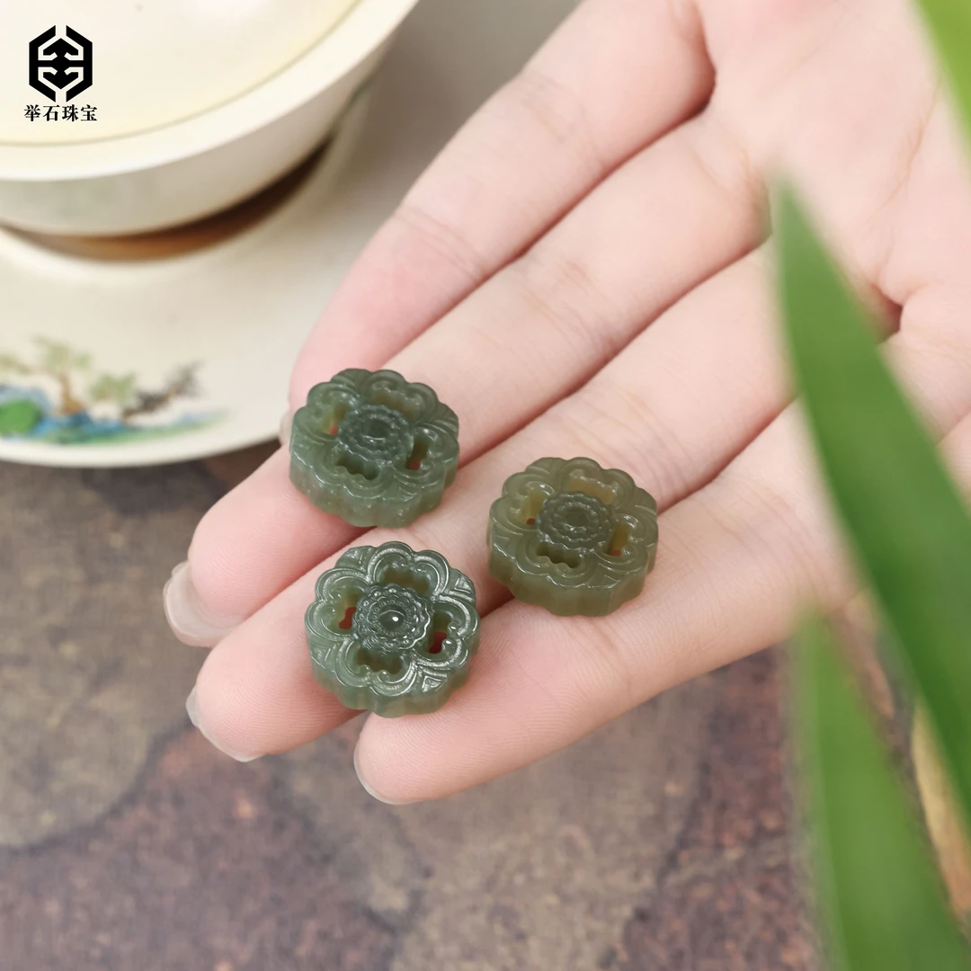 【举石珠宝】T0705-688-155和田玉吊坠（一件/多样性发 ）P