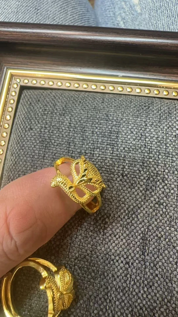 狐狸戒指999复古气质轻奢百搭简约A62