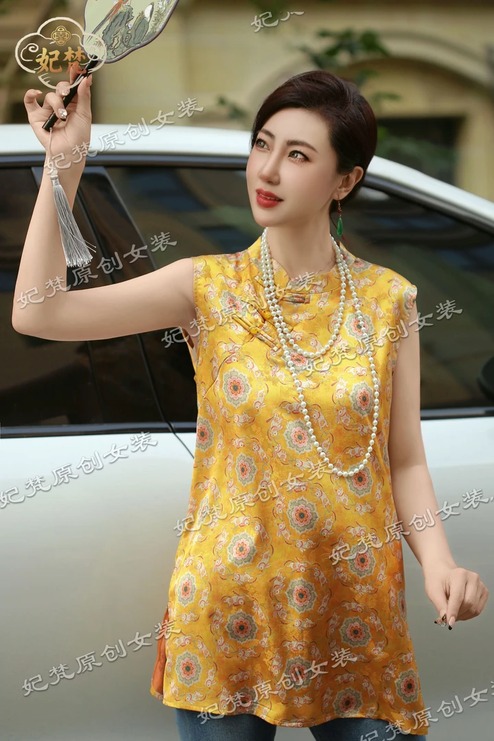 【玉兔】女中长款长款夏季宽松型日常百搭