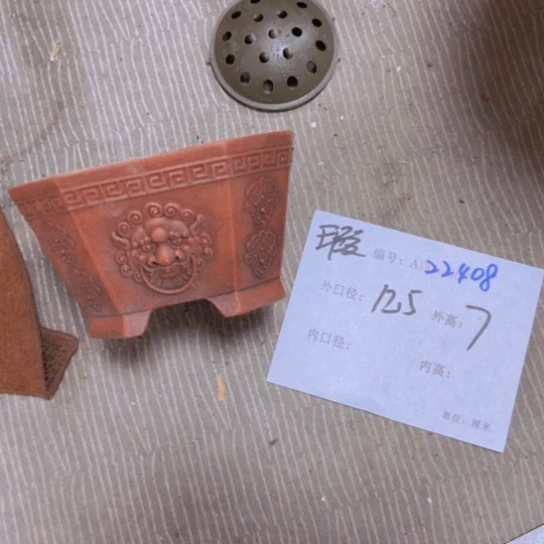 紫砂花盆花卉工艺