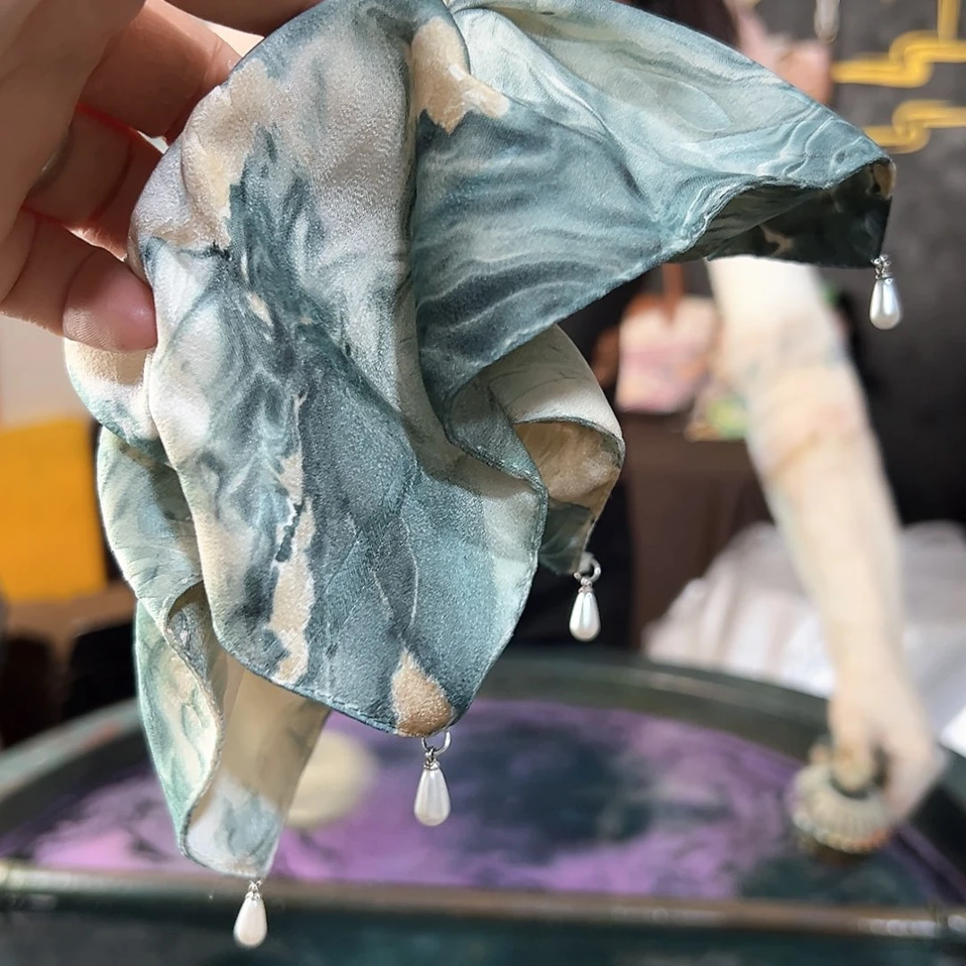 559珍珠发圈手作