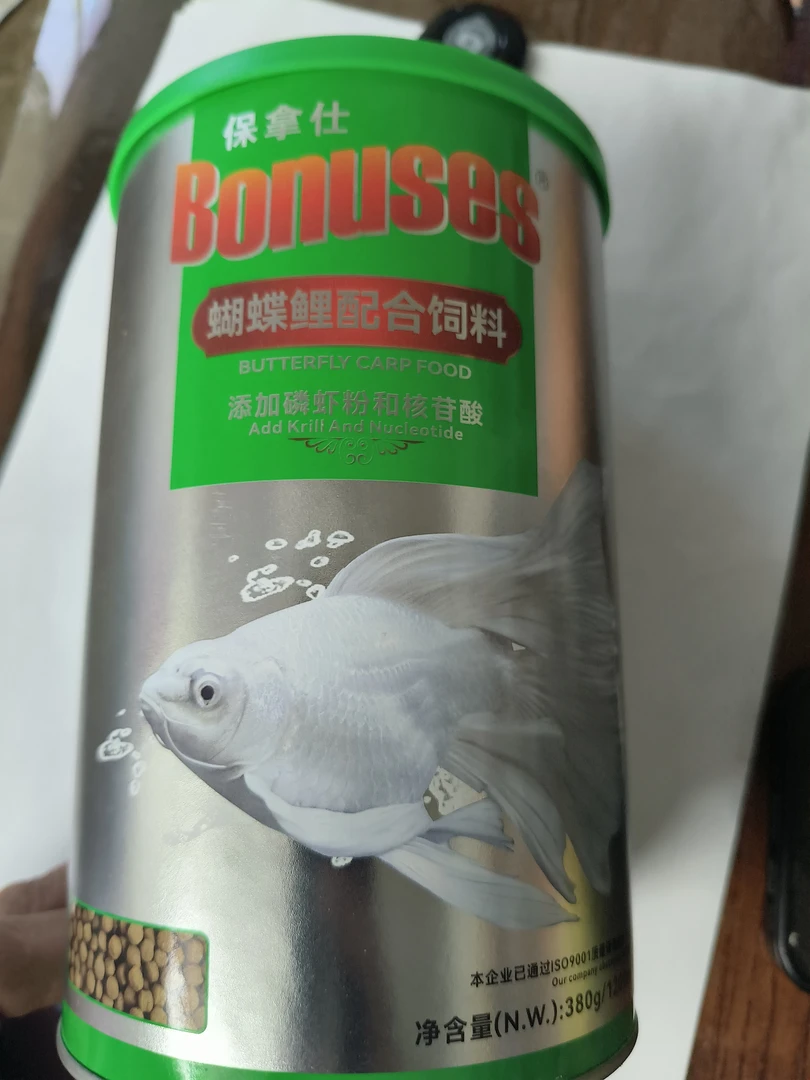 蝴蝶鲤配合饲料380克