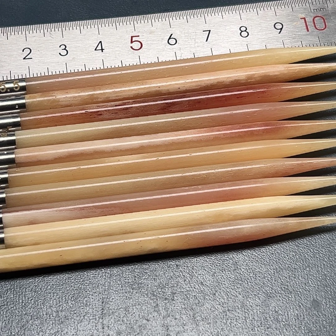 18骆驼骨瑕疵5.5毛衣针