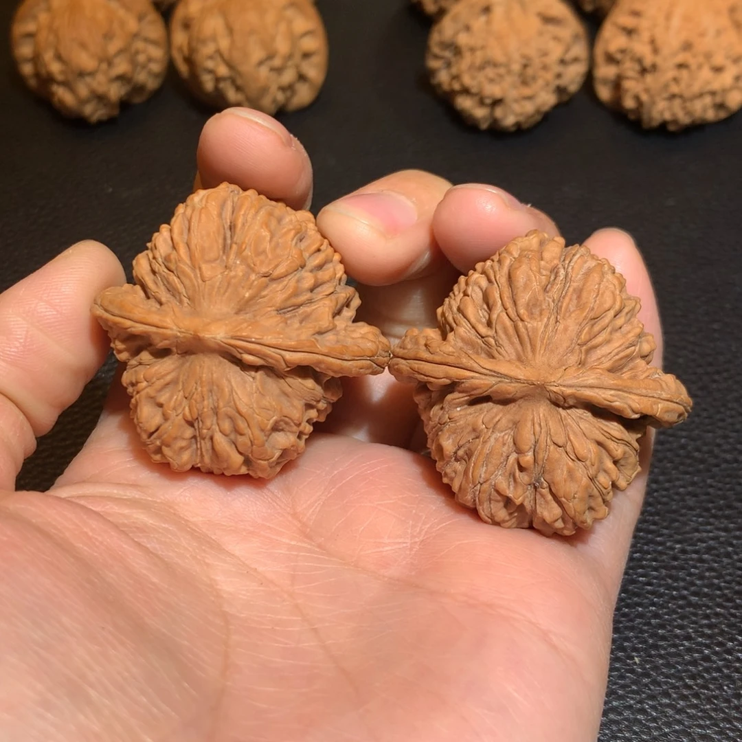 文玩核桃把件原桩无药四座楼41尺