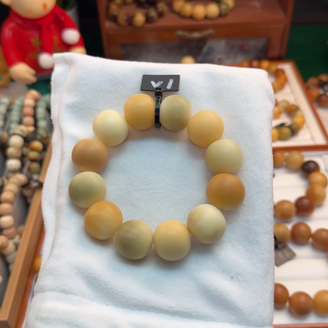 菩提根/象牙果手串卡23干磨苹果微瑕1