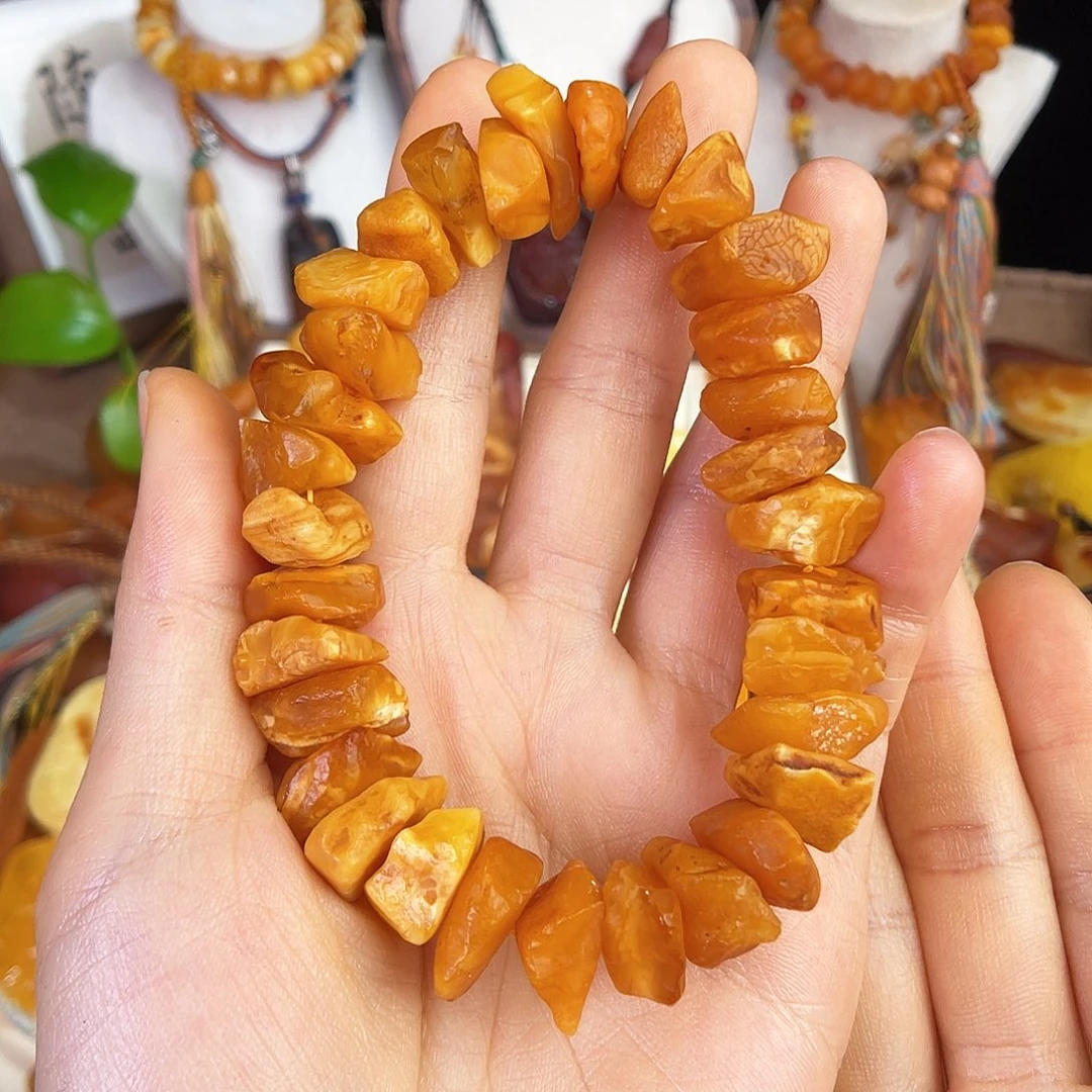 未镶嵌琥珀珠宝奇石，