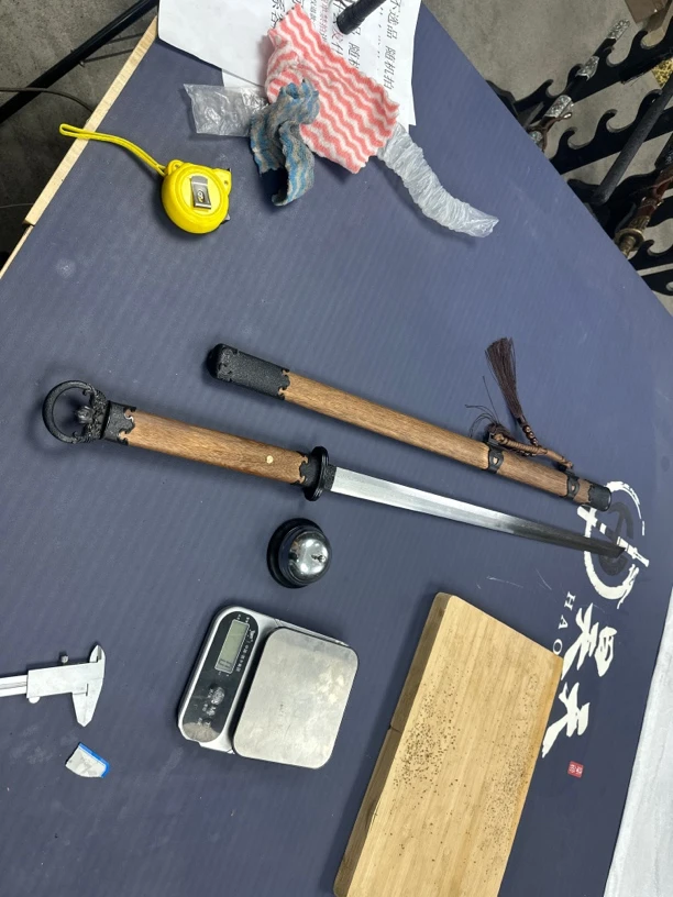 唐横刀龙泉昊天宝剑一体刀剑绣春刀锰钢唐剑刀具防身冷兵器未开刃