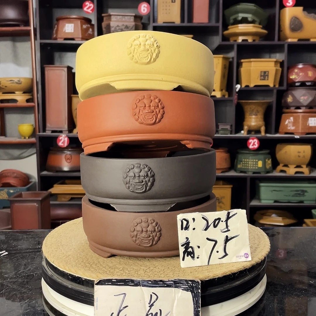 D-盆尚好紫砂花盆