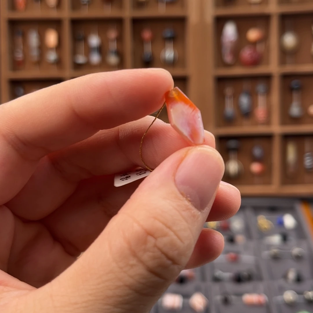 玛瑙/玉髓未镶嵌吊坠(不含链)