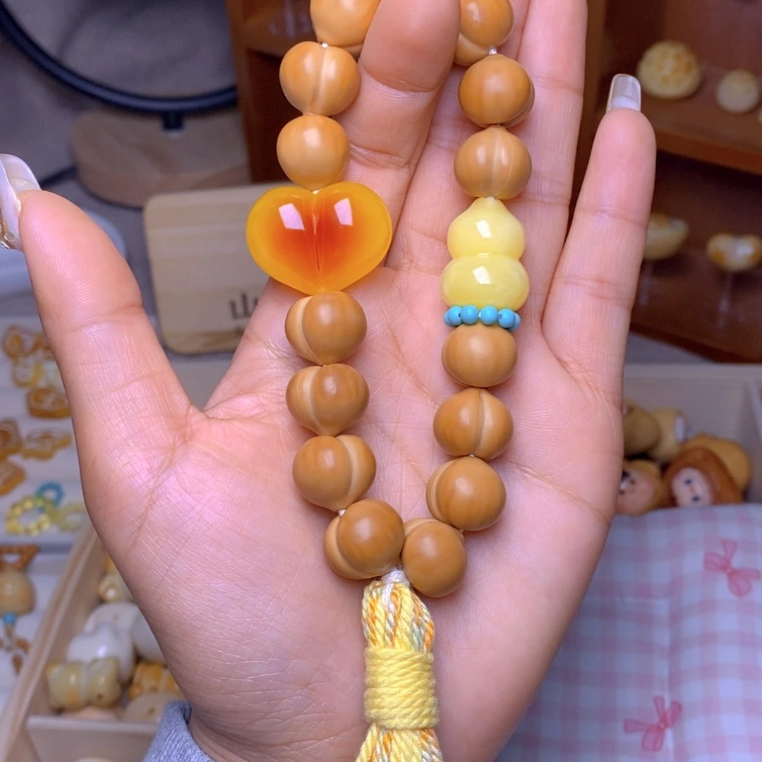 吊坠猴头核桃手工柯基肥臀