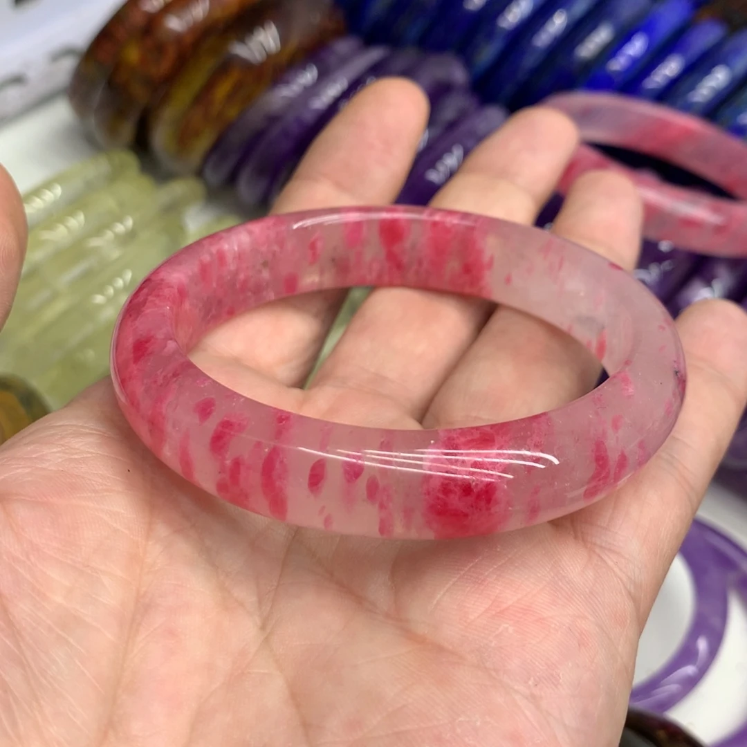 蔷薇辉石手镯未镶嵌啾*