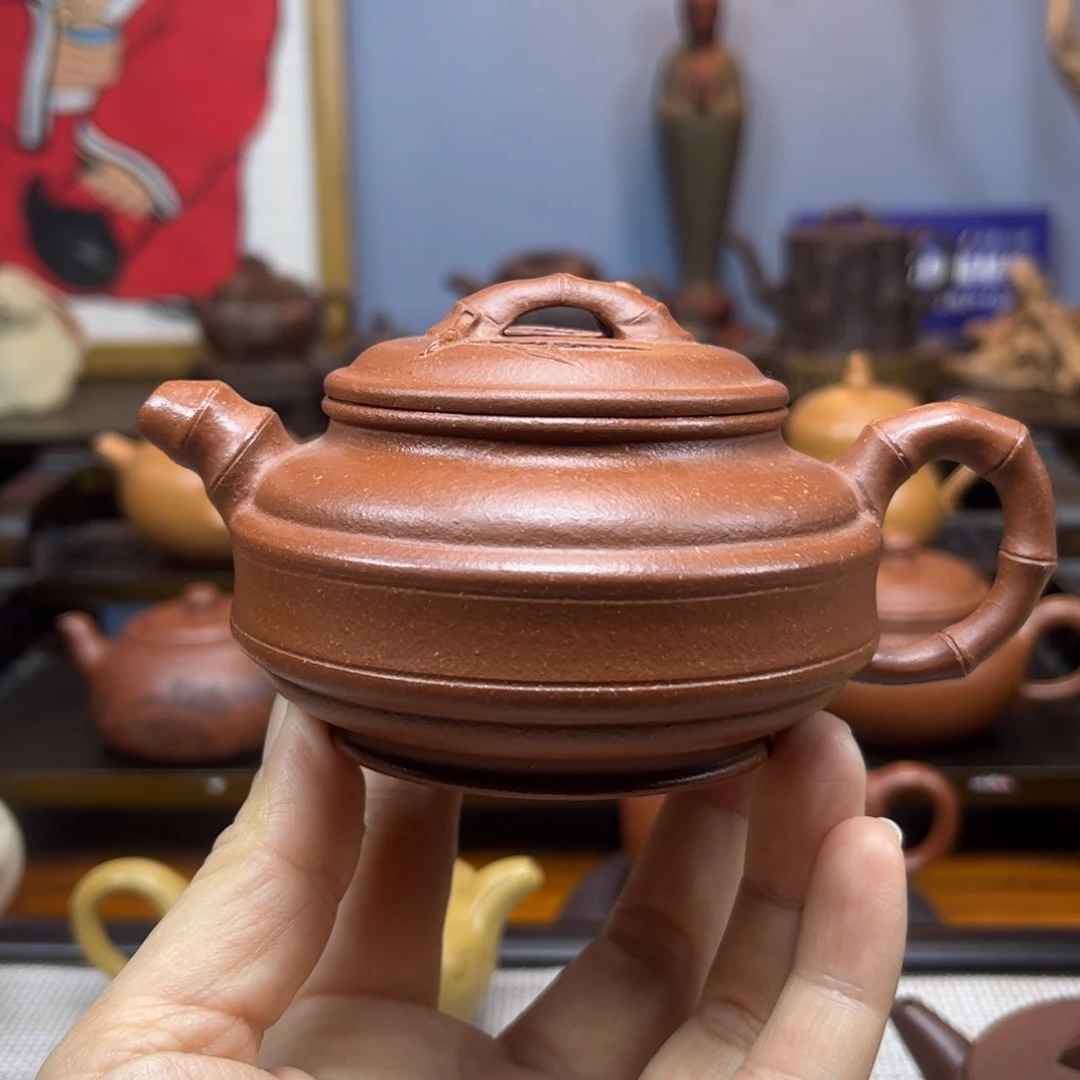 紫砂茶具半手工制作