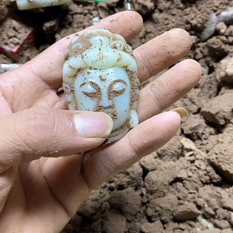 瓷片瓷器紫砂壶摆件