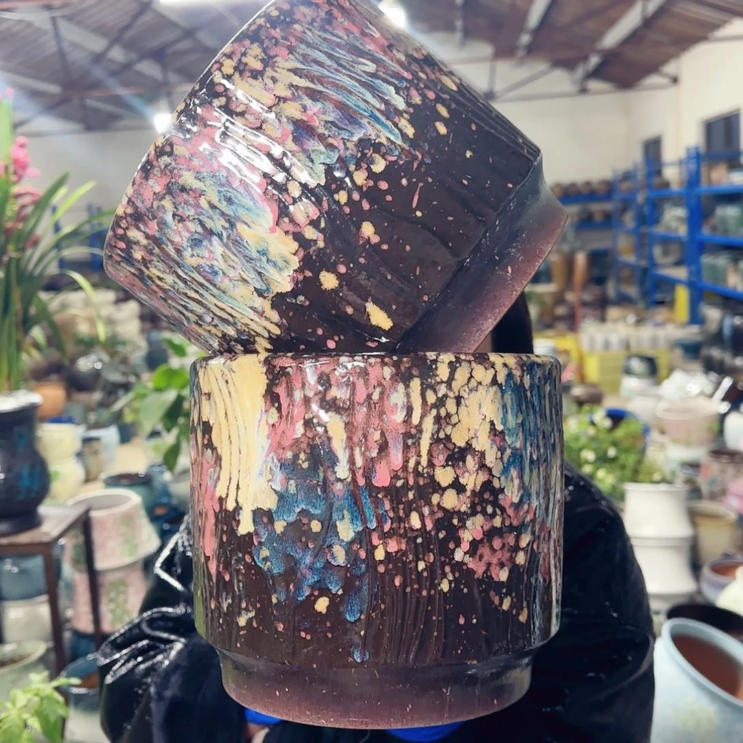 花盆紫砂高18口20