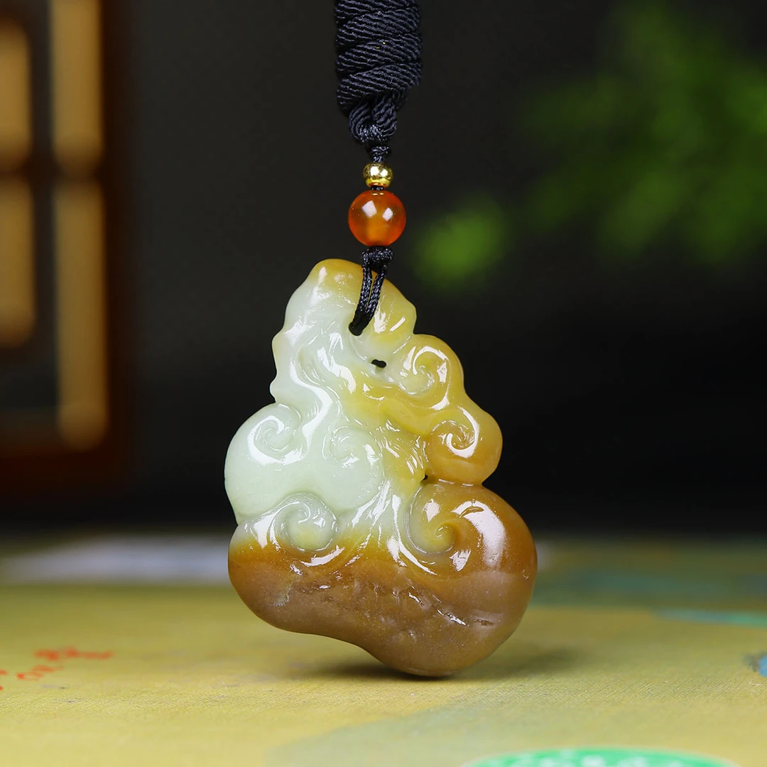 1005121和田玉糖玉如意