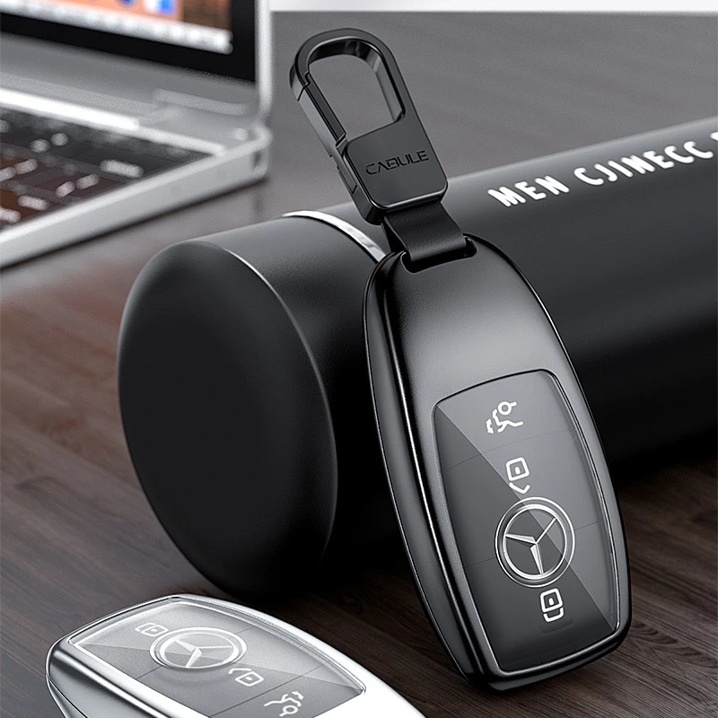 奔驰全系铝合金汽车专车钥匙包S级C级E级C框架系列全包钥匙套