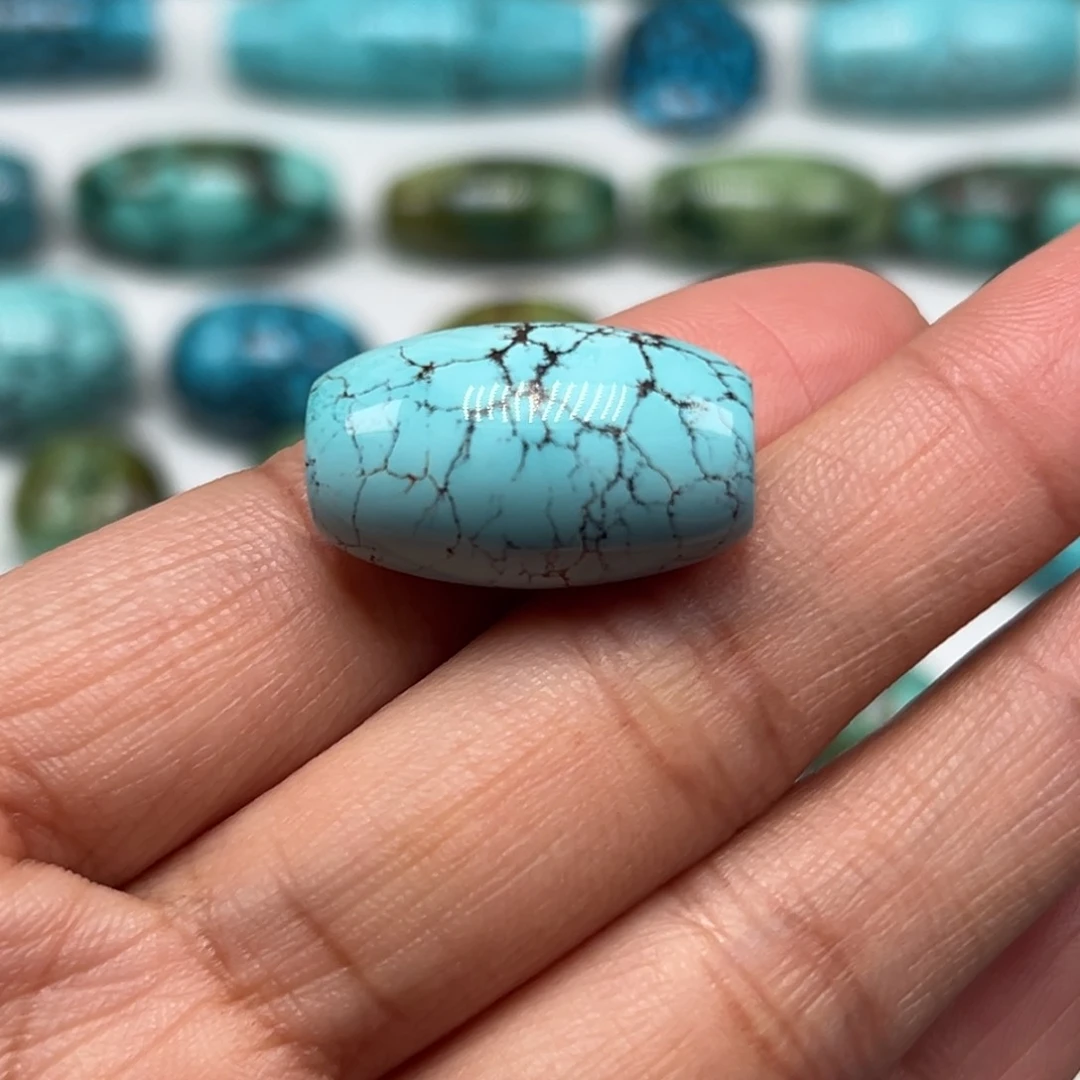 绿松石珠宝奇石未镶嵌