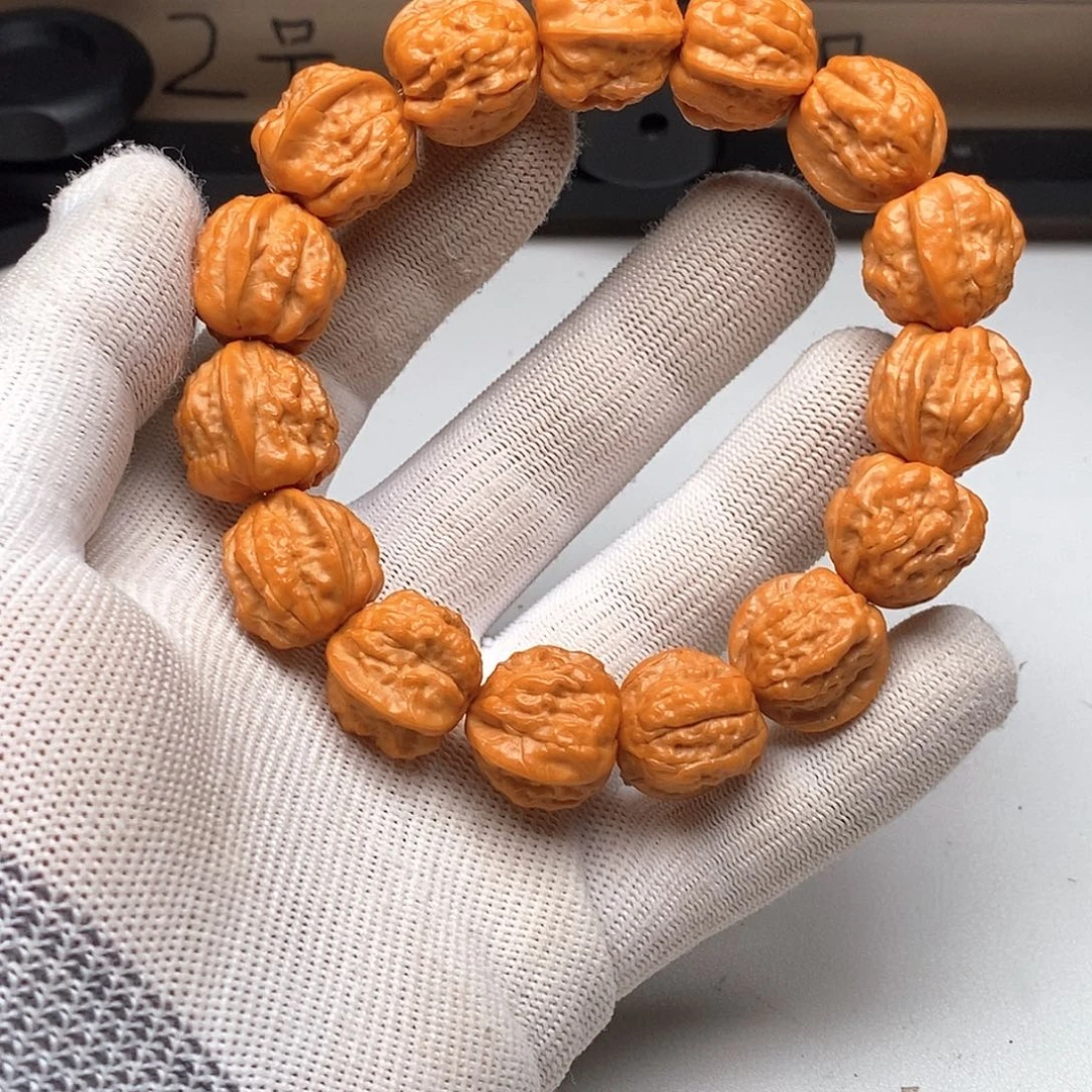 核桃文玩核桃1.9金蝉