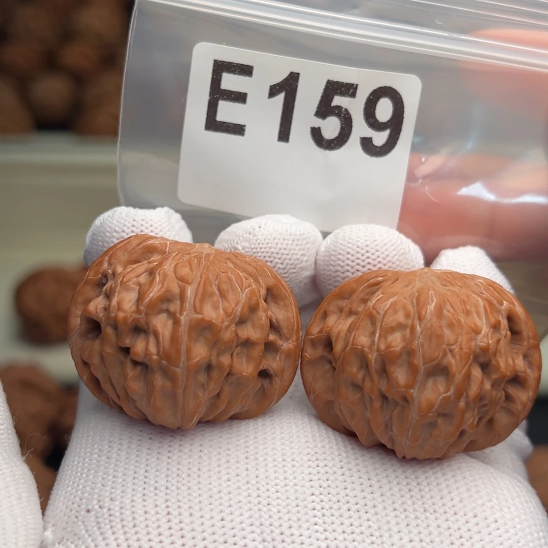 吊坠文玩核桃E159磨盘38